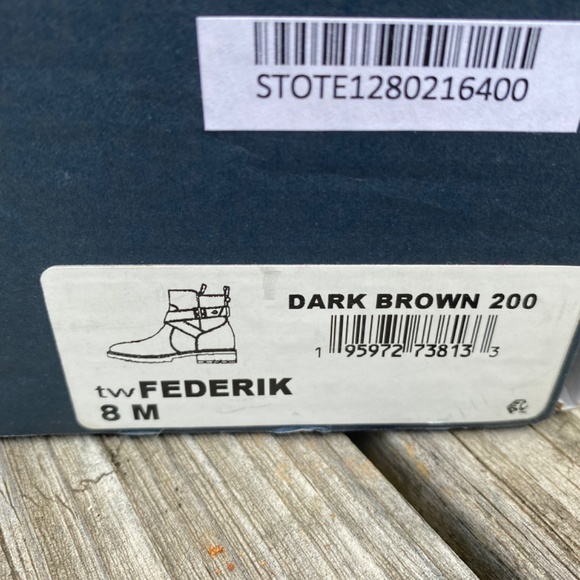 Federik Faux Leather Booties Womens sz 8 TOMMY HILFIGER New in Box - Picture 4 of 11